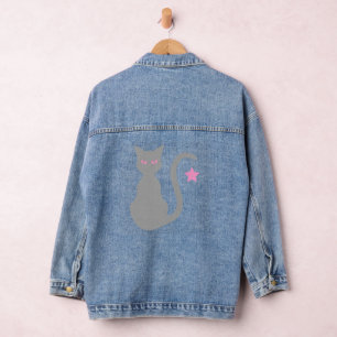 Veste Denim Cat Gris