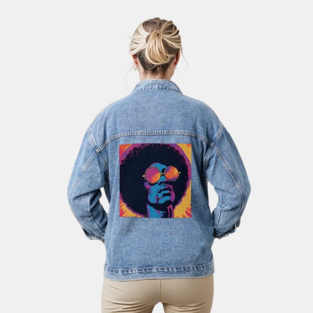 Veste Denim cool/Retro (Modèle)