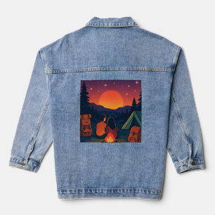 Veste Denim - Coucher de soleil