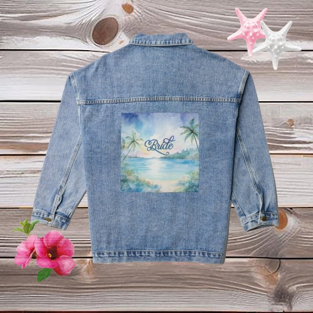 Veste Denim de Bride Tropical Bliss (Créateur téléchargé)