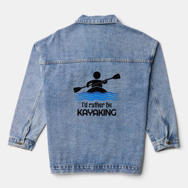 Veste Denim Design Kayaking (Verso)