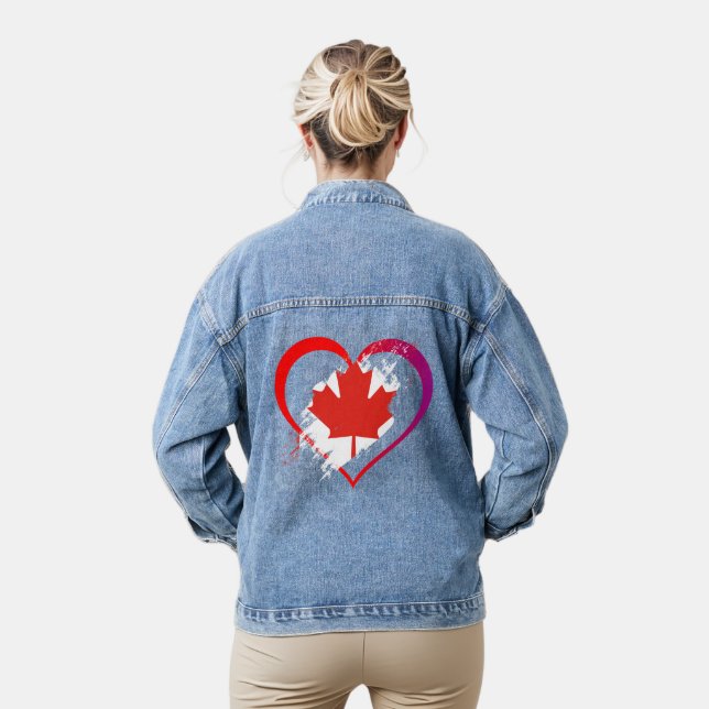 Veste Denim fête du Canada (Modèle)