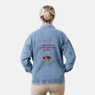 Veste Denim pour l'autonomisation des femmes