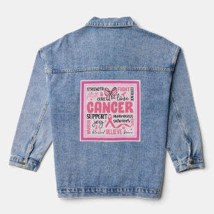 Veste Denim Support pour le cancer du sein