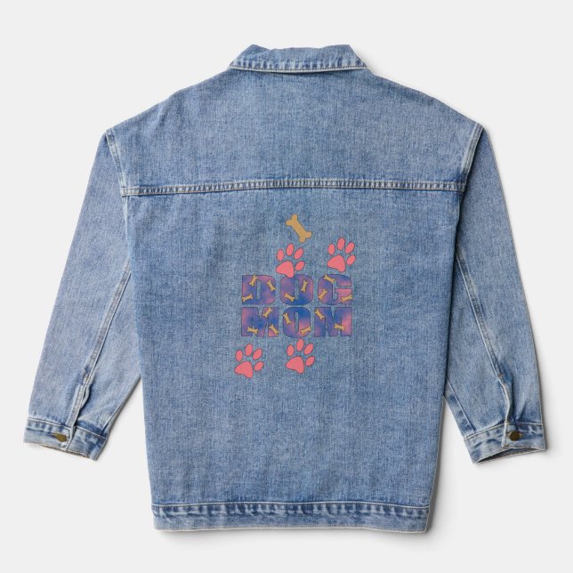 Veste DOG MOM Denim (Verso)