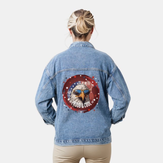 Veste Eagle Denim, Cool Étoile (Modèle)