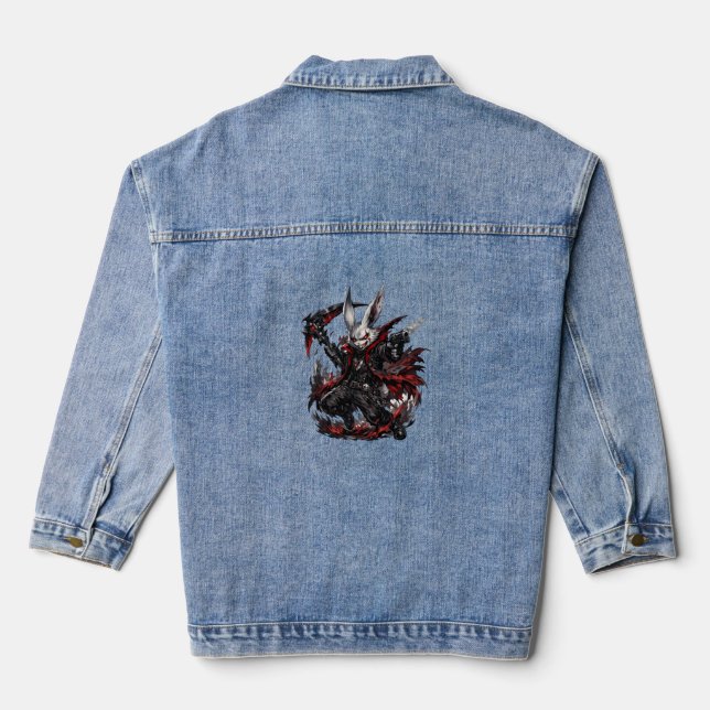 Veste en denim (Verso)