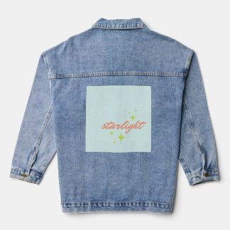 veste en denim étoile