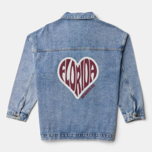 VESTE EN DENIM FLORIDA SEMINOLES