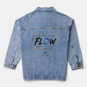 Veste en denim pour femmes FLOW