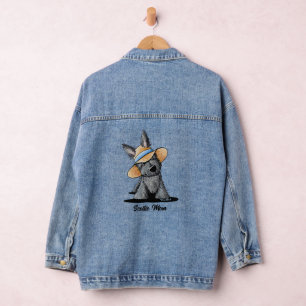 Veste en denim Scottie Mom KiniArt