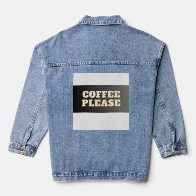 Veste en jean (Verso)