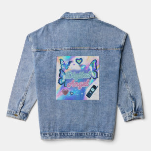 Veste en jean bleu décontractée pour femmes