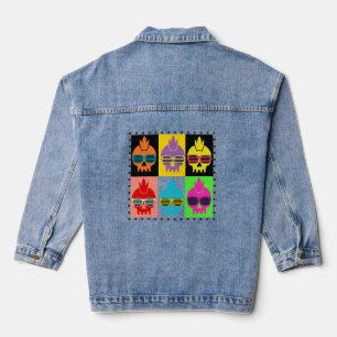 Veste en jean pour femme