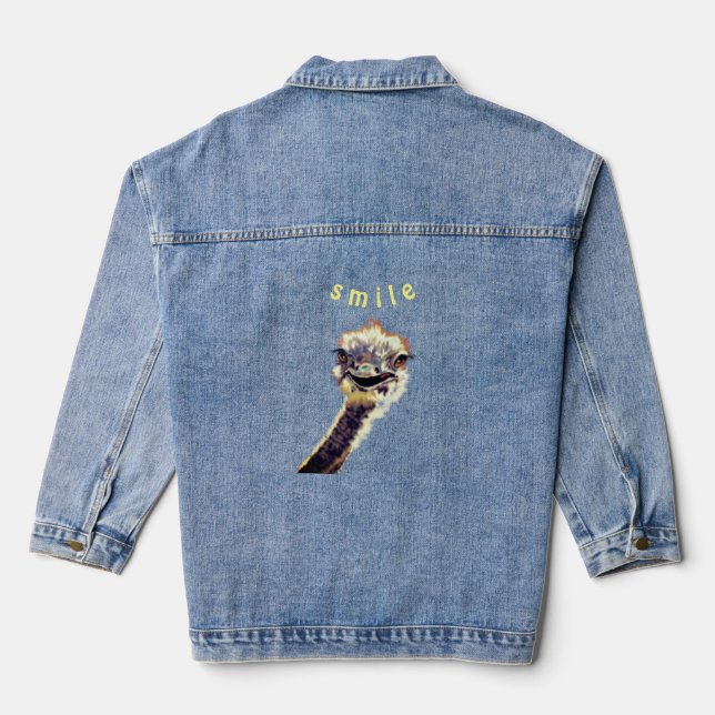 Veste Funny Ostrich Denim (Verso)