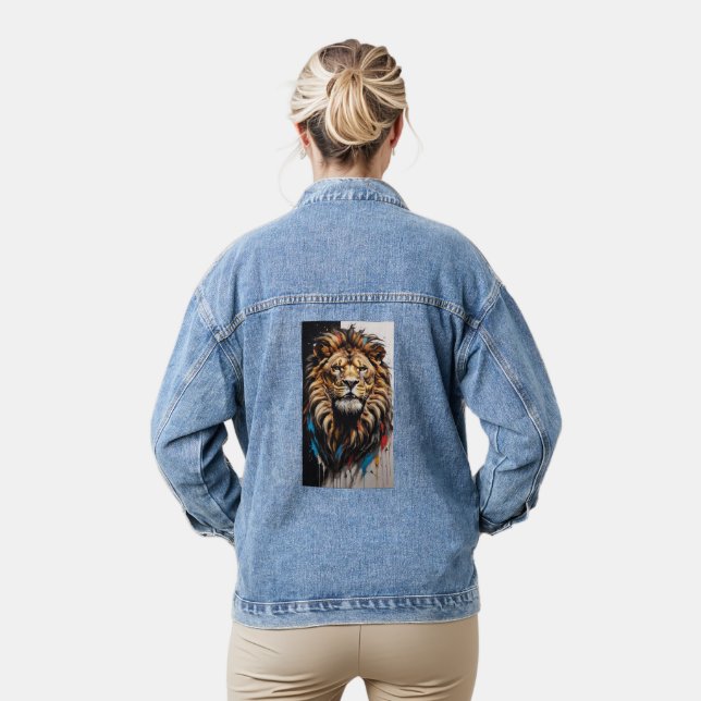 Veste Majestic Lion Mane Denim (Modèle)