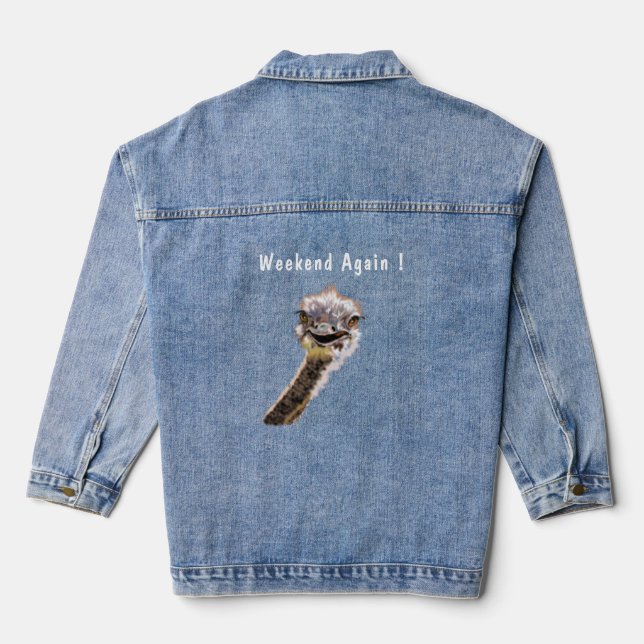 Veste Ostrich Denim Week (Verso)