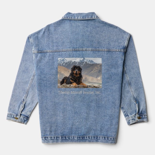 Veste Tibétaine Mastiff Denim (Verso)
