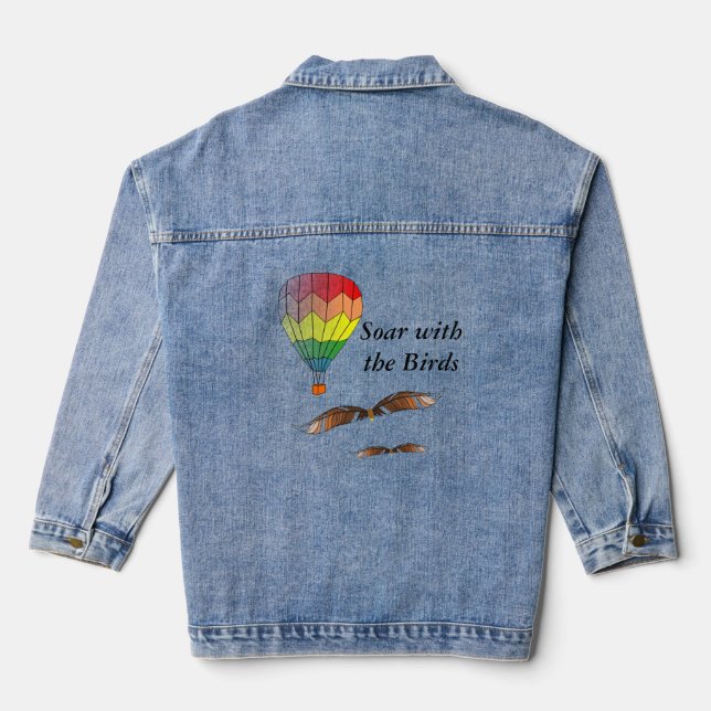 Veste - Tourner avec les oiseaux (Verso)