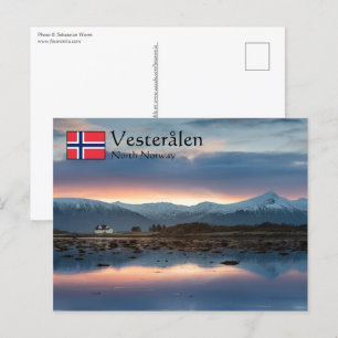 Vesterinseln Norwegen Postkarte