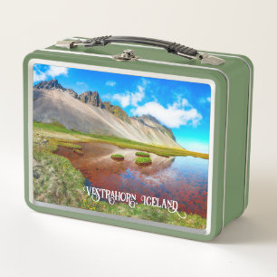 Vestrahorn Mountains, Island Metall Brotdose