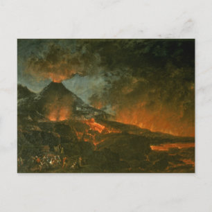 Vesuvius Eruption Postkarte