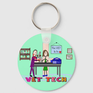 Vet Tech Art Geschenke Schlüsselanhänger