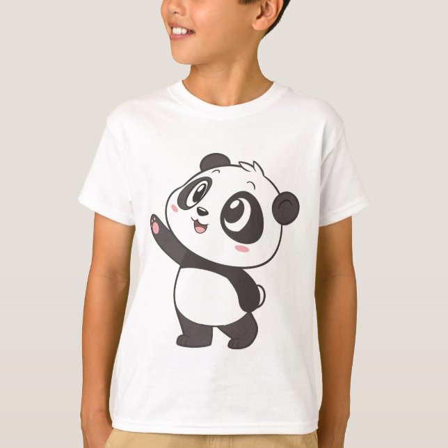 Vêtement d'ours Panda Cute - Le T-shirt des garçon (Devant)