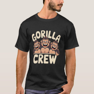 Vêtements Gorilla Crew T-shirt pour amateur de gor