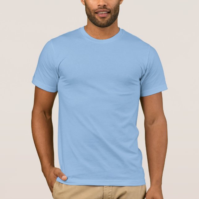 Vêtements pour hommes Jersey V-cou T-shirt vert (Devant)