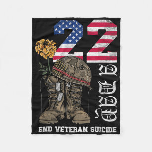 Veteran 22 am Tag nimmt ihr Leben Ende Veteran Sui Fleecedecke