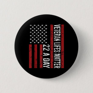Veteran 22 Tag Selbstmord Bewusstsein Ptsd Veteran Button