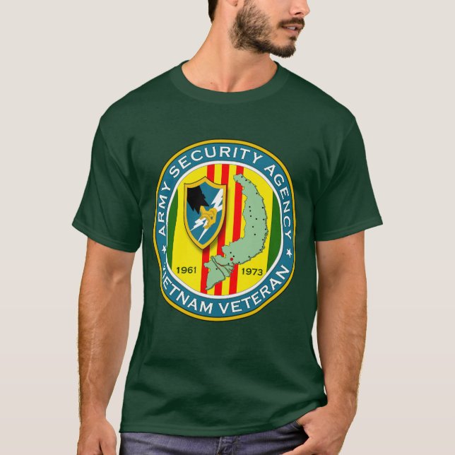 Veteran ASA Vietnam T-Shirt (Vorderseite)