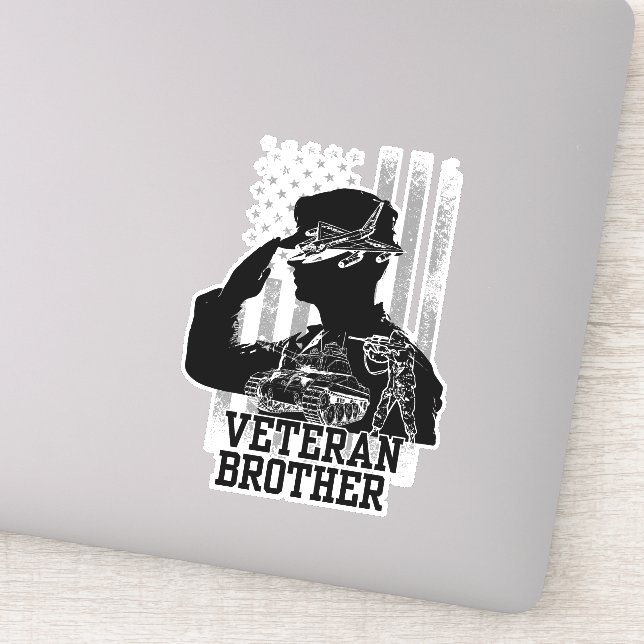 Veteran Brother Aufkleber (Detail)