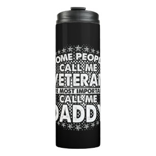 Veteran Daddy Thermosbecher