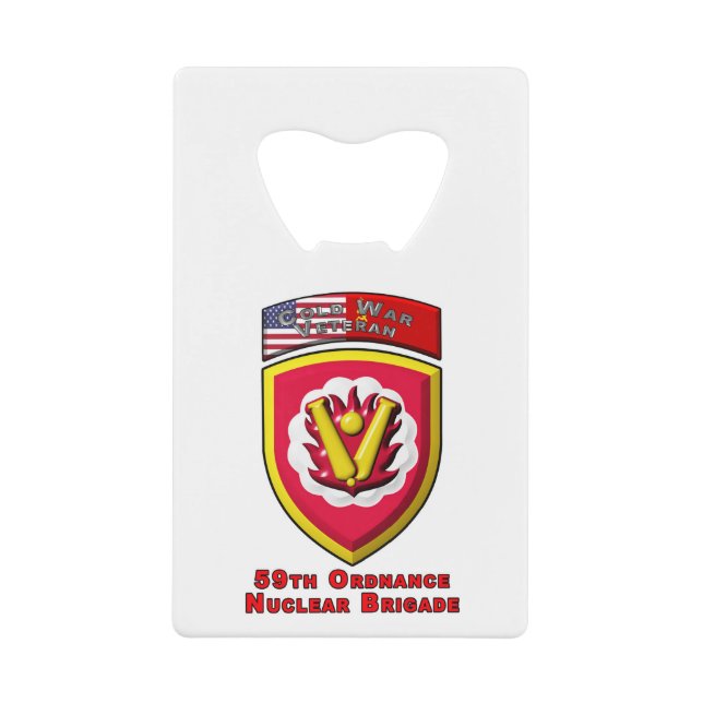 Vétéran de la guerre froide de la 59e brigade d'or (Devant)