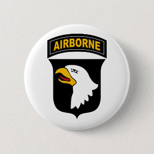 Veteran der 101. Luftlandedivision Button