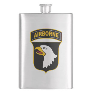 Veteran der 101. Luftlandedivision Flachmann