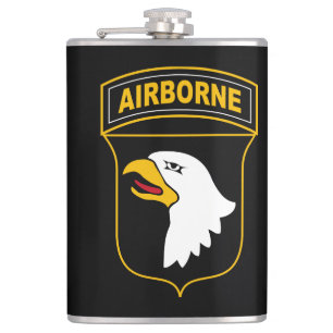 Veteran der 101. Luftlandedivision Flachmann