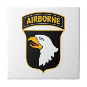 Veteran der 101. Luftlandedivision Fliese