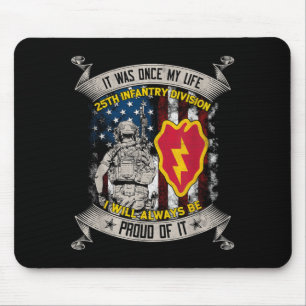 Veteran der 25. Infanteriedivision Schofield Barra Mousepad