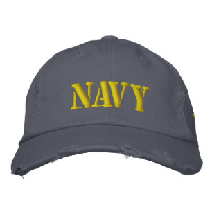 Veteran der Marine Bestickte Baseballkappe