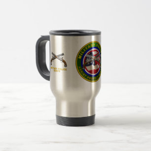 Veteran der Militärpolizei   Reisebecher