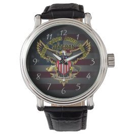 Veteran der Streitkräfte der Vereinten Staaten, st Armbanduhr