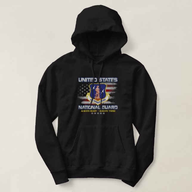 Veteran der US-Nationalgarde - Vinta Hoodie (Design vorne)