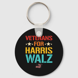 Veteran für Harris Wheimer Waltz Usa Flag Schlüsselanhänger