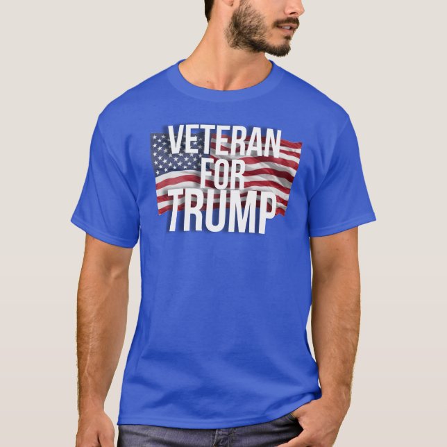Veteran für Trumpf T-Shirt (Vorderseite)