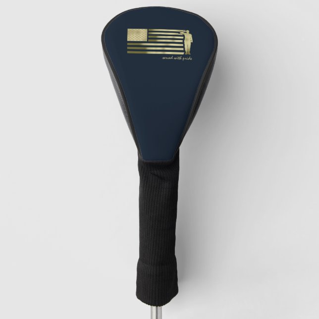 Veteran Golf Headcover (Vorderseite)