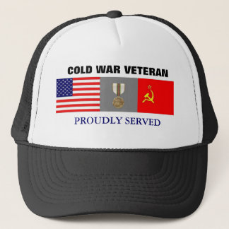 Veteran Hut aus dem Kalten Krieg Truckerkappe