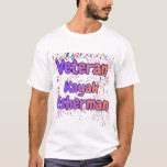 Veteran Kayak Sherman – Funny Kayaking Veteran Pad T-Shirt<br><div class="desc">Veteran Kayak Sherman – Paddle Like a Warrior! This fun and bold kayaking design is perfect for paddlers who treat every trip on the water like a mission. Inspired by the toughness of a veteran spirit, the Veteran Kayak Sherman design celebrates the dedication, adventure, and humor of true kayaking lovers....</div>